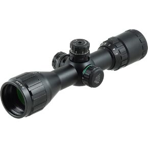 UTG 3-9X32 1" BugBuster Scope, AO, RGB Mil-dot, QD Rings , Black
