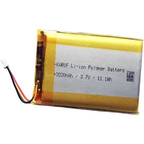 3000mAh Replacement Battery for Sony Playstation 5 Dualsense Controller CFI-ZCT1 W B U Replace PS5 LIP1708 Battery Pack Upgrade from 1560mAh to 3000mAh (PS5 Battery Pack x1)