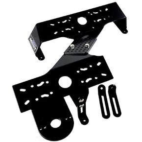 PROcise DEK-It Fish Finder Mounts for Boats, Dual Unit Stacker Fish Finder Mount, Depth Finder Mount and Other Fishing Accessories, Marine-Grade Aluminum, Secure and Rust-Proof