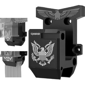 AR Wall Mount with Mag Holder, 223/5.56 Rifle Wall Mount Can Be Mounted Horizontal or Vertical, Rifle Holder Wall Hanger Holder Strong Withstand 350Lbs of Tension