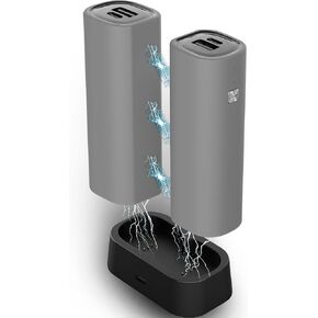 Hand Warmers Rechargeable 2 Pack, 10000 mAh Electric Hand Warmer,360°Surround Heat Magnetic Electric Handwarmer,3 in 1 Reusable Electric Heater & Power Bank with Fast Charging Station