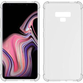 TIYA提亚 USTIYA Case for Samsung Galaxy Note 9 Clear Transparen Note9 Four Corners Protective Cover TPU funda