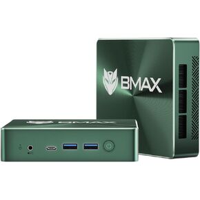 Bmax B6 Power Mini PC, Intel Core i7-1060NG7, 16GB LPDDR4 RAM/1TB NVMe SSD, Mini Desktop Computer WiFi6 4K/60Hz Triple-Display BT5.2 Gigabit Ethernet Type-C/HDMI Micro Pc Mini Computer
