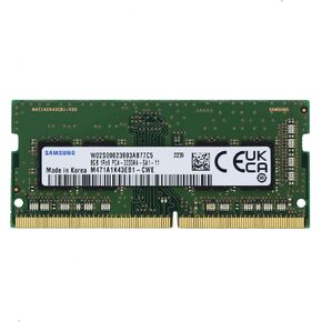 Sam Original 32GB (1x32GB) DDR4 3200 MHz PC4-25600 SODIMM 2Rx8 CL22 1.2v 260-PIN ذاكرة الوصول العشوائي وحدة الكمبيوتر المحمول ترقية M471A4G43AB1-CWE M471A4G43CB1-CWE Adamanta