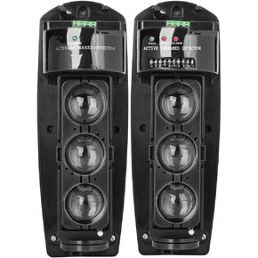 Waterproof Triple Beam Alarm Photoelectric Infrared Led Detector Security System, Home Security Alarm Infrared Detector Sensor(ABE-200)