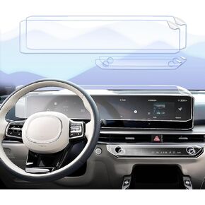 4PCS for 2025 2024 Kia Sorento Nano Screen Protector for Kia Sorento 2024 Accessories 2025 2024 Kia Sorento SX/X-Line SX/X-Line SX Prestige /X-Pro SX Prestige 2025 Sorento Hybrid SX Prestige Dual 12.3Inch 2024 Kia Sorento Screen Protector