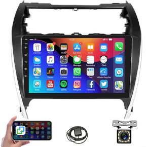 Car Radio Stereo for Toyota Camry 2012 2013 2014, 1G+32G Rimoody Android 13 10.1 inch Touch Screen GPS Bluetooth WiFi FM Radio Mirror Link Head Unit + Backup Camera