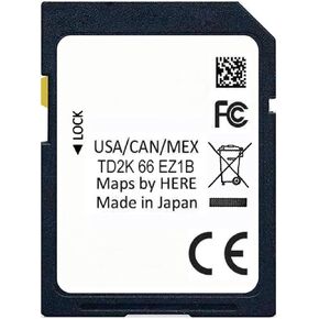Latest Newest Compatible with 2021-2023 CX-5 / CX-9 / CX-30/3, 2023-2024 CX-50, Navigation Card Map USA/CAN/MEX