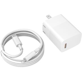[MFi Certified] 20W Fast Charger Fit for iPad 9th Generation Charging Cable Power Cord Supply Adapter