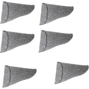 10x7" Pistol Sock Cover, Handgun Cover Case, Non-Destructive, Easy-Slide, Rust-Preventing Silicone