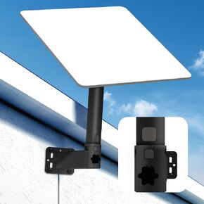 Starlink Gen 2 Long Wall Mount, Aluminum Alloy Starlink Internet Satellite Mounting Kit, Pole Mount Bracket, Compatible with Starlink Gen 2 Standard Actuated & High Performance Dishes