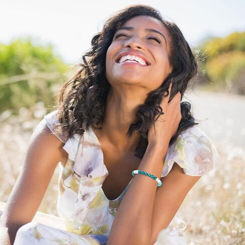 Back to School To My Daughter Bracelet Gift from Mom Dad, First Day of School Gift for Her, Pink Stone Bracelet Birthday Graduation Christmas Gifts for Girls from 5-25(Light Pink) in Kuwait