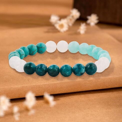 Back to School To My Daughter Bracelet Gift from Mom Dad, First Day of School Gift for Her, Pink Stone Bracelet Birthday Graduation Christmas Gifts for Girls from 5-25(Light Pink) in Kuwait