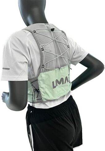 Umai Hydration Running Vest, Hydration Vest with Two Flasks, Green in Saudi Arabia