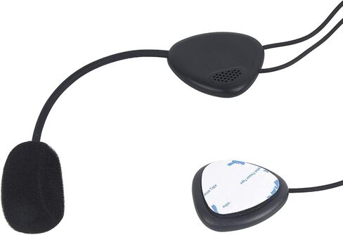Motorcycle Earpiece 2 Way Radio Head Unit Hands Free Bicycle Bike Riding Half Full Face Helmet Earphone Wired Headset Headphone with Mic for Baofeng Kenwood Walkie Talkie in Saudi Arabia