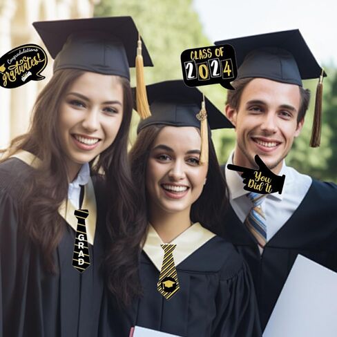 25 قطعة كابينة تصوير التخرج الدعائم التخرج Selfie علامات التخرج صور الدعائم موضوع زينة الحفلات in Saudi Arabia
