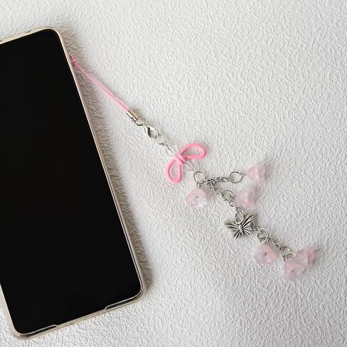 زهرة الهاتف سحر لطيف الجمالية حقيبة سحر للهاتف حقيبة المفاتيح Airpods الكاميرا المعلقات اكسسوارات الديكور in Kuwait