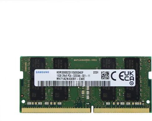 Sam Original 32GB (1x32GB) DDR4 3200 MHz PC4-25600 SODIMM 2Rx8 CL22 1.2v 260-PIN Memory RAM Laptop Notebook Module Upgrade M471A4G43AB1-CWE M471A4G43CB1-CWE Adamanta in Saudi Arabia