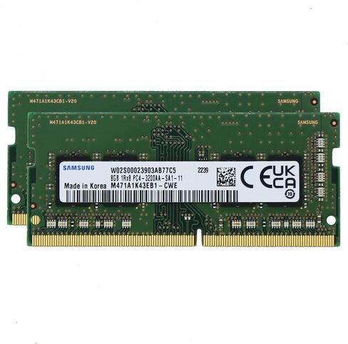 Sam Original 32GB (1x32GB) DDR4 3200 MHz PC4-25600 SODIMM 2Rx8 CL22 1.2v 260-PIN Memory RAM Laptop Notebook Module Upgrade M471A4G43AB1-CWE M471A4G43CB1-CWE Adamanta in Saudi Arabia