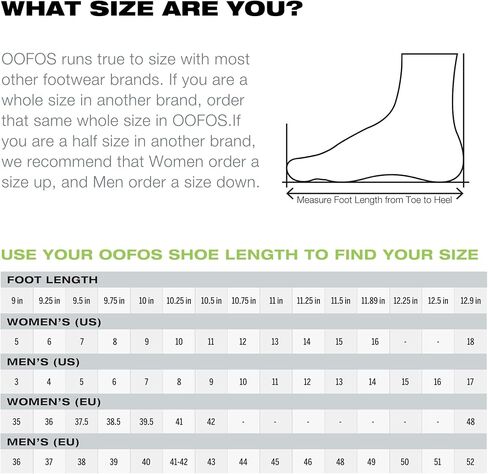 OOFOS OOcoozie Low Recovery Shoe, Black - Women’s Size 11 in Kuwait