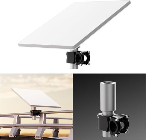 Starlink Mini Mount RV Mount for Starlink Mini Clamp Compatible with Original Pipe Adapter for Pole Mount on Car Starlink Mini Rv Ladder Mount for RV/Pole/Yacht/Camper Starlink Mini Pole Clamp in Saudi Arabia