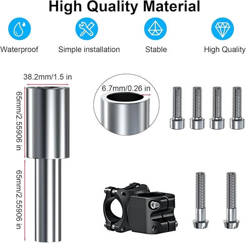 Starlink Mini Mount RV Mount for Starlink Mini Clamp Compatible with Original Pipe Adapter for Pole Mount on Car Starlink Mini Rv Ladder Mount for RV/Pole/Yacht/Camper Starlink Mini Pole Clamp in Saudi Arabia