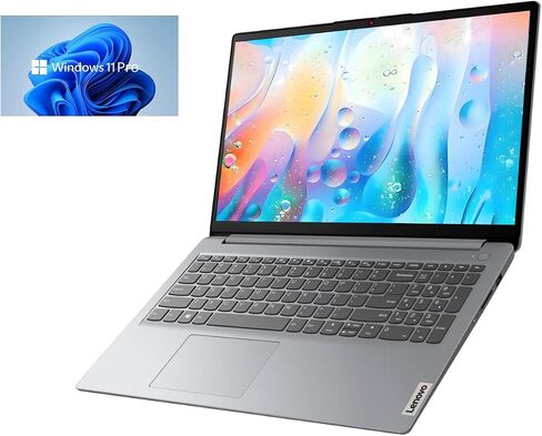 Lenovo Newest 15.6" FHD Laptop, Intel Pentium N6000 Quad-core Processor, 16GB Memory, 1TB SSD Storage, Ethernet Port, HDMI, USB-C, WiFi & Bluetooth, Windows 11 Home, WOWPC USB Bundle in Saudi Arabia