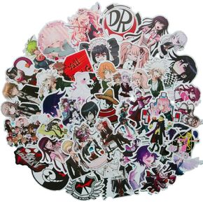 Meet Holiday Japan Anime Game Danganronpa: Trigger Happy Havoc Laptop Stickers Water Bottle Travel Case Car Skateboard Motorcycle Bicycle Luggage Guitar Bike Decal