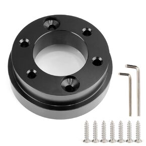 Htostar Racing Steering Wheel Adapter Plate 70MM 2.75" Compatible With Logitech G29 G920 G923 Sparco Set
