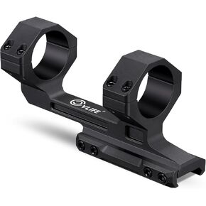 CVLIFE Cantilever Scope Mounts, Lightweight Dual Ring Rifle Scope Mount Offset Cantilever Scope Mount for Picatinny