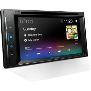Pioneer AVH-241EX Double-Din CD/DVD Receiver, with Amazon Alexa via the Pioneer Vozsis App, Bluetooth and Backup Camera Compatibility, 6.2" Resistive Touchscreen