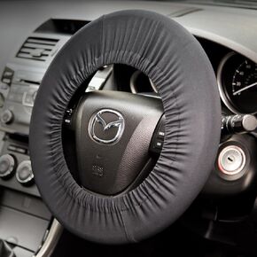 DE 86515 Black Steering Wheel Protection Cover - Black