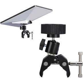Starlink Mini RV Ladder Mount; Adjustable Ballhead; Quick Setup Release Clamp Mount for Starlink Mini Dish; Fits Pole Diameters 0.5 to 2.0 Inch; Supports Starlink Mini Original Pipe Adapter