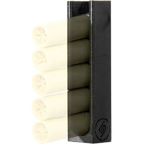 Spartan Mounts Shotgun Shell Storage Solution | Safe Gun Room Display Storage Organization Man Cave Husband Military Police Home Self Defense 12 20 410 Gauge