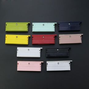 Dust Proof Cover Case Card Slot Cover Cap Dust Plug Case for NDS Lite NDSL Console (Rose Gold)
