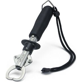 Booms Fishing G1 Fish Gripper Grip and Hold Fish with Tight Grip Largest Model Built-in Scale