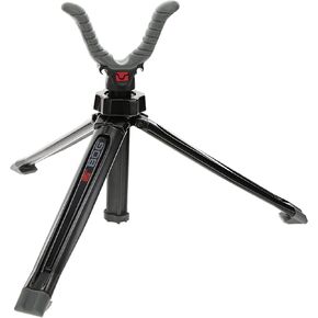 BOG Rapid Shooting Rest with 7"-11" Height Adjustment, Heavy Duty Aluminum Cast Construction, Lightweight Tripod, and Switcheroo USR Universal Shooting Rest Head for Hunting, Shooting, and Outdoors
