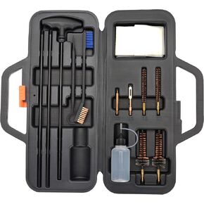 Raiseek Gun Cleaning Kit Elite Version for 5.56 Cleaning Kit .22 Rifle Gun Cleaning Kit with Bore Chamber Brushes with Portable Compact Case