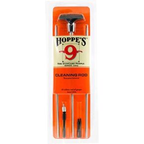 Hoppe's Bench Rest 3-Piece Stainless Steel Cleaning Rod, Universal Rifle/Shotgun