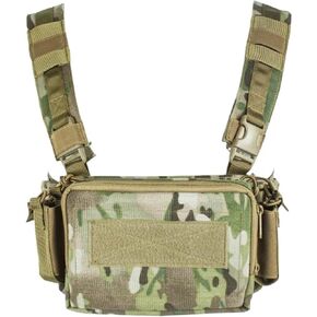 Black Tide Concepts Tactical Chest Rig| Navy Seal Designed, Tested & Guaranteed|Durable Chest Rig w/MOLLE Pouch