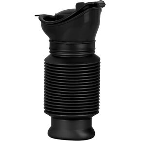 Portable Travel Urinal, Collapsible Urinals for Men and Women, Reusable Kids Potty, Personal Pee Bottle for Outdoor Camping, Long Road Trip and in Traffic, Black