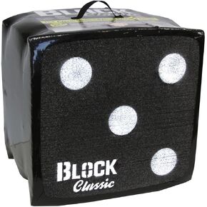 Block Classic Archery Target - Stops Arrows with Friction not Force!