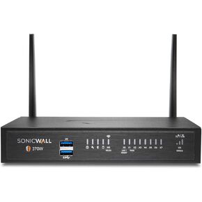 Sonicwall TZ370W Secure Upgrade Plus - 3YR Essential Edition (02-SSC-6833) | TZ370W Wireless Network Security Appliance with 3 Year Essential Protection Service Suite | Next-Generation Firewall