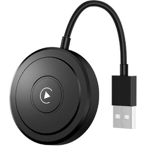 Wireless CarPlay Adapter Converts Wired CarPlay to Wireless - Plug & Play Dongle for Easy Use & Seamless Connection in Cars with Apple CarPlay