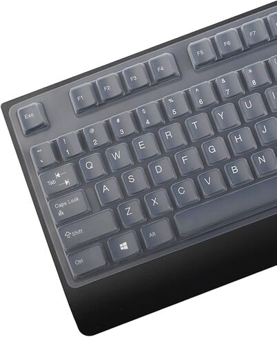 Keyboard Cover for Lenovo Preferred Pro & Preferred Pro II Wired Keyboard 4X30M86879 4Y9400 73p5220 US 41A5289 54Y9400 SK-8825/8813/8820/1619/8827/8817 KB-1021/1468 ku-0225 ekb-425a (Clear) in Saudi Arabia