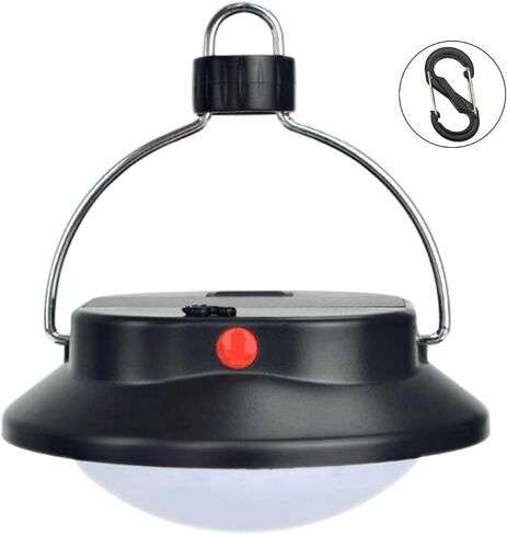 Surborder LED Portable Camping Tent Night Light, Camping Lantern with 3 Light Modes, Lamp for Outdoor Camping Hiking, Perfecr for Hurricane,Power Outages, Emergency in Saudi Arabia