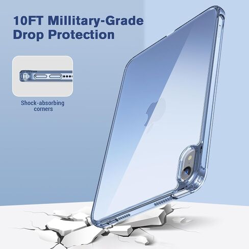 ProCase Clear Case for iPad Mini 7th(A17 Pro) 2024 / Mini 6th Generation 8.3" 2021, Slim Light Transparent Anti-Yellow Back Cover for iPad Mini 7 6 8.3 Inch -Clear in Saudi Arabia
