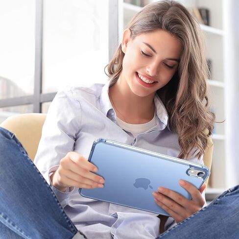 ProCase Clear Case for iPad Mini 7th(A17 Pro) 2024 / Mini 6th Generation 8.3" 2021, Slim Light Transparent Anti-Yellow Back Cover for iPad Mini 7 6 8.3 Inch -Clear in Saudi Arabia
