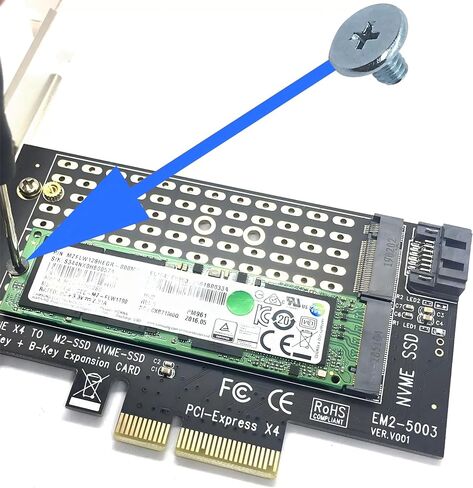 M.2 SSD Screw Kit,M 2 SSD Mounting Screws,Motherboard SSD Screws for Asus Gigabyte ASRock Msi Motherboards,M.2 Screws Mounting Screws Kit Components,13PCS in Saudi Arabia