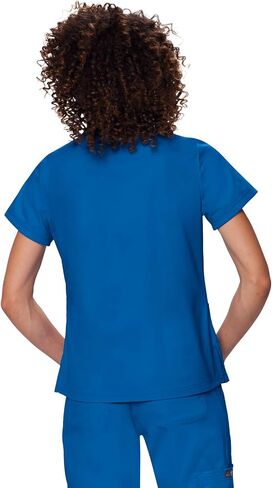 بلوزة نسائية من koi Classics 247 Nicole Scrub Top, أسود in Saudi Arabia